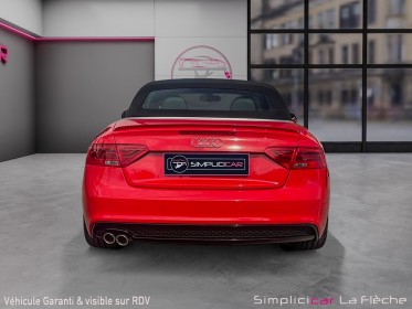 Audi a5 cabriolet 2.0 tdi 190cv s-line - bo - sièges s occasion simplicicar la fleche simplicicar simplicibike france
