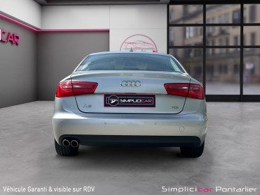Audi a6 a6 2.0 tdi dpf 177 ambition luxe multitronic a occasion simplicicar pontarlier simplicicar simplicibike france