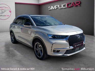 Ds ds7 crossback 1.6 thp hybride e-tense 225ch eat8 / finition rivoli / toit ouvrant / full options / couleur gris/beige...