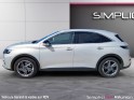 Ds ds7 crossback 1.6 thp hybride e-tense 225ch eat8 / finition rivoli / toit ouvrant / full options / couleur gris/beige...