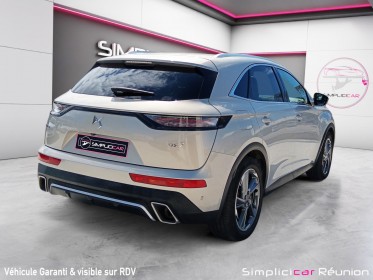 Ds ds7 crossback 1.6 thp hybride e-tense 225ch eat8 / finition rivoli / toit ouvrant / full options / couleur gris/beige...