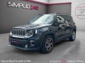 Jeep renegade 1.3 gse t4 150 ch bvr6 limited -cuire complet-camera de reucle et car play-garantie 12 mois occasion paris...