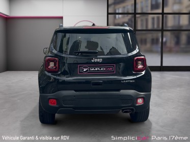 Jeep renegade 1.3 gse t4 150 ch bvr6 limited -cuire complet-camera de reucle et car play-garantie 12 mois occasion paris...