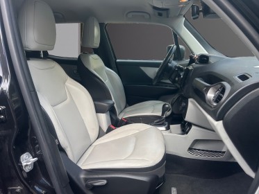 Jeep renegade 1.3 gse t4 150 ch bvr6 limited -cuire complet-camera de reucle et car play-garantie 12 mois occasion paris...