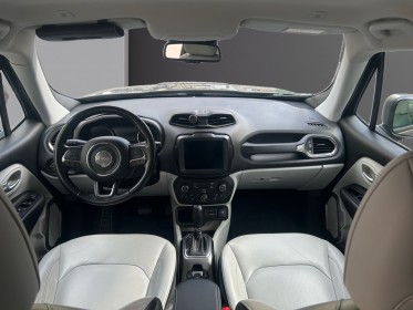 Jeep renegade 1.3 gse t4 150 ch bvr6 limited -cuire complet-camera de reucle et car play-garantie 12 mois occasion paris...