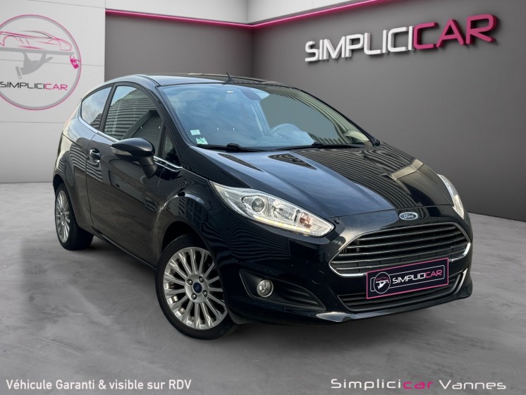 Ford fiesta 1.0 ecoboost 100 ss titanium occasion scl 56 - simplicicar vannes simplicicar simplicibike france