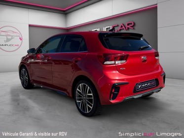 Kia rio 1.0l t-gdi 120 ch isg gt line occasion simplicicar limoges  simplicicar simplicibike france