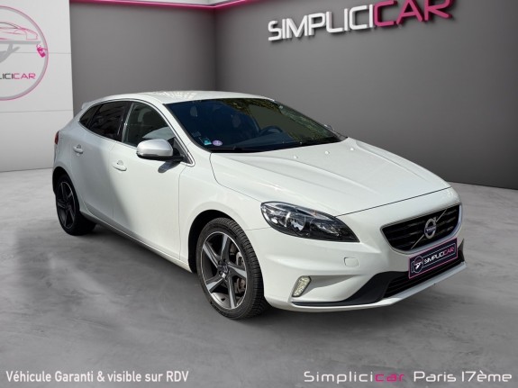 Volvo v40 t3 152 r-design geartronic a - garantie 12 mois occasion paris 17ème (75)(porte maillot) simplicicar simplicibike...