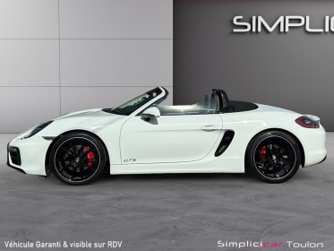 Porsche boxster 981 3.4i gts 330ch - pdk - pack chrono - 9800km - garantie 12 mois occasion simplicicar toulon est...