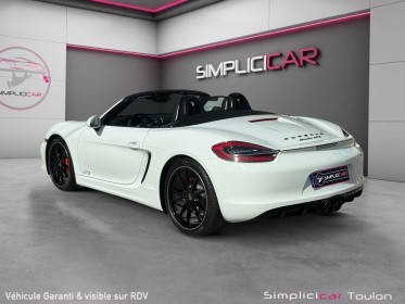 Porsche boxster 981 3.4i gts 330ch - pdk - pack chrono - 9800km - garantie 12 mois occasion simplicicar toulon est...