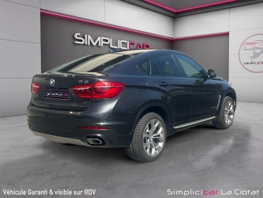 Bmw x6 f16 xdrive30d 258 ch exclusive a / entretien bmw complet / etat irréprochable occasion simplicicar la ciotat...