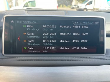 Bmw x6 f16 xdrive30d 258 ch exclusive a / entretien bmw complet / etat irréprochable occasion simplicicar la ciotat...