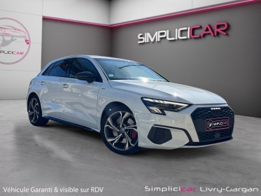Audi a3 sportback 35 tdi 150 s tronic 7 s line occasion simplicicar livry gargan simplicicar simplicibike france