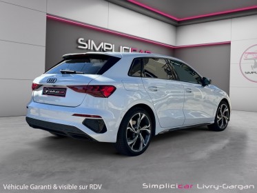 Audi a3 sportback 35 tdi 150 s tronic 7 s line occasion simplicicar livry gargan simplicicar simplicibike france
