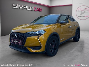 Ds ds3 crossback performance line gold edition occasion  simplicicar nice - pfvauto simplicicar simplicibike france