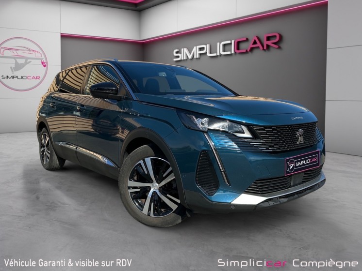 Peugeot 5008 gt 130ch eat8 diesel - 7 places - faible km - occasion simplicicar compiegne simplicicar simplicibike france