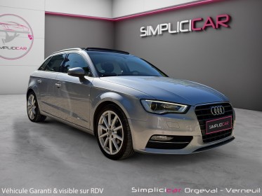 Audi a3 sportback 1.6 tdi 105ch s line s tronic 7/ toit ouvrant/ caméra de recul occasion simplicicar orgeval  simplicicar...
