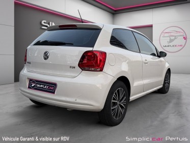 Volkswagen polo 1.2 tdi 75 cr fap style // carplay // feux a led // ciel de toit noir // garantie 12 mois occasion...