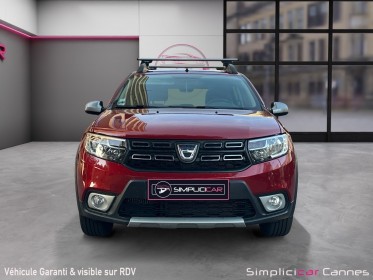 Dacia sandero tce 90 stepway occasion cannes (06) simplicicar simplicibike france