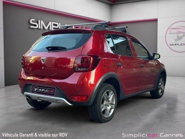 Dacia sandero tce 90 stepway occasion cannes (06) simplicicar simplicibike france