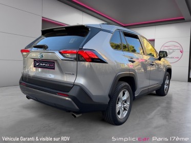 Toyota rav4 hybride 218 ch 2wd lounge occasion paris 17ème (75)(porte maillot) simplicicar simplicibike france