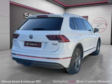 Volkswagen tiguan 2.0 tdi 150 dsg7 4motion carat exclusive occasion simplicicar brie-comte-robert simplicicar simplicibike...