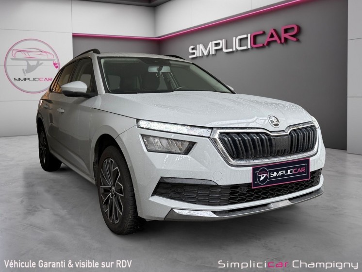 Skoda kamiq 1.0 tsi evo 110 ch dsg7 ambition - ouverture sans clés - carplay sans fils - caméra de recul occasion... Skoda kamiq 1.0 tsi evo 110 ch dsg7 ambition - ouverture sans clés - carplay sans fils - caméra de recul occasion...