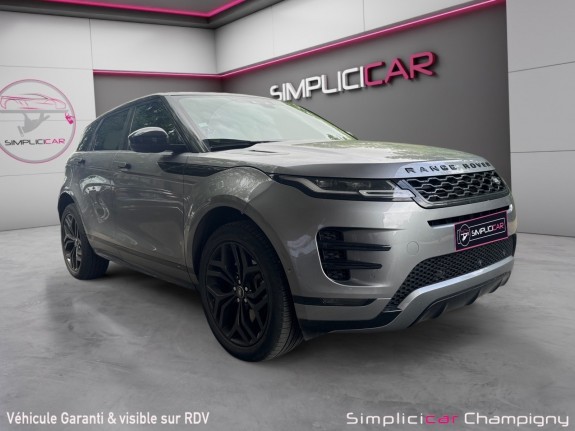 Land rover range rover evoque p300e phev awd r-dynamic se - toit ouvrant - caméra de recul occasion champigny-sur-marne (94)...