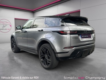 Land rover range rover evoque p300e phev awd r-dynamic se - toit ouvrant - caméra de recul occasion champigny-sur-marne (94)...