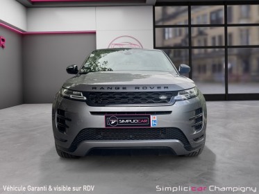 Land rover range rover evoque p300e phev awd r-dynamic se - toit ouvrant - caméra de recul occasion champigny-sur-marne (94)...