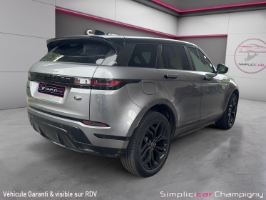 Land rover range rover evoque p300e phev awd r-dynamic se - toit ouvrant - caméra de recul occasion champigny-sur-marne (94)...