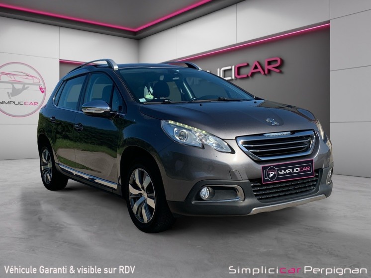 Peugeot 2008 1.6 bluehdi 120ch ss bvm6 allure - clim - gps - bluetooth - radar de recul - courroie de distrib ok -...