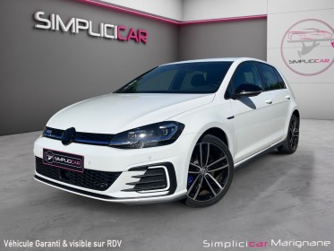Volkswagen golf hybride rechargeable 1.4 tsi 204 dsg6 gte apple carplay caméra de recul démarrage sans clé garantie 12...