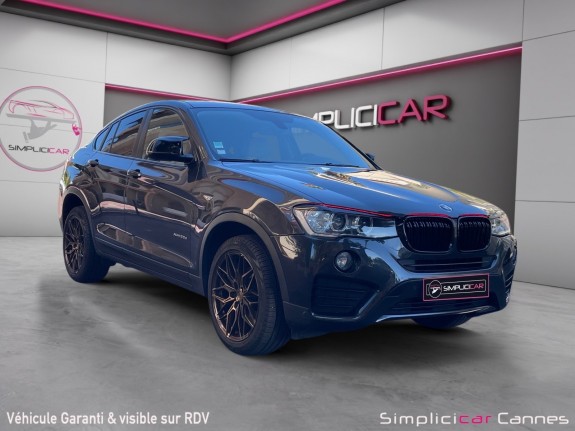 Bmw x4 f26 xdrive20d 190ch lounge plus a occasion cannes (06) simplicicar simplicibike france
