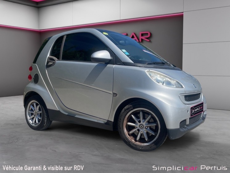 Smart fortwo mhd 71 cv passion garantie 12 mois occasion simplicicar pertuis  simplicicar simplicibike france