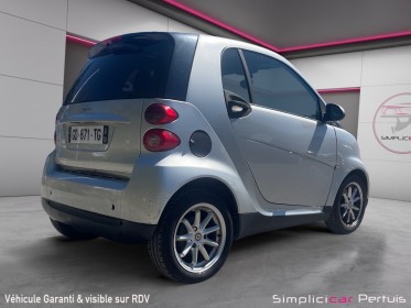 Smart fortwo mhd 71 cv passion garantie 12 mois occasion simplicicar pertuis  simplicicar simplicibike france