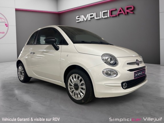 Fiat 500 70ch gelato, craplay, radar av/ar, climatisation, garantie 12 mois. occasion simplicicar villejuif  simplicicar...