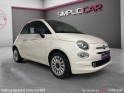 Fiat 500 70ch gelato, craplay, radar av/ar, climatisation, garantie 12 mois. occasion simplicicar villejuif  simplicicar...