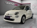 Fiat 500 70ch gelato, craplay, radar av/ar, climatisation, garantie 12 mois. occasion simplicicar villejuif  simplicicar...