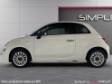 Fiat 500 70ch gelato, craplay, radar av/ar, climatisation, garantie 12 mois. occasion simplicicar villejuif  simplicicar...