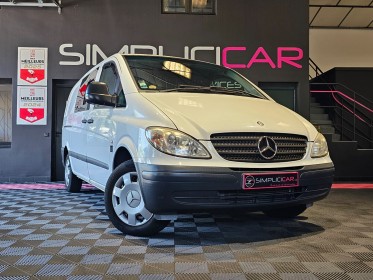 Mercedes vito 111 cdi long - garantie 12 mois - fourgon ammenage occasion  simplicicar aix les bains simplicicar simplicibike...