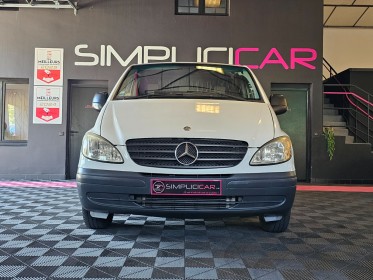 Mercedes vito 111 cdi long - garantie 12 mois - fourgon ammenage occasion  simplicicar aix les bains simplicicar simplicibike...