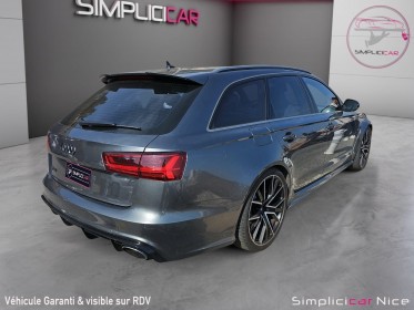 Audi rs6 avant performance v8 4.0 tfsi 605 quattro tiptronic 8 occasion  simplicicar nice - pfvauto simplicicar simplicibike...
