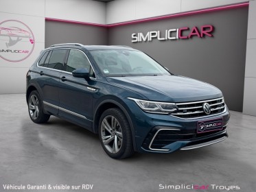 Volkswagen tiguan 1.4 ehybrid 245ch dsg6 r-line exclusive toit ouvrant keyless go full cuir garantie 12 mois occasion...