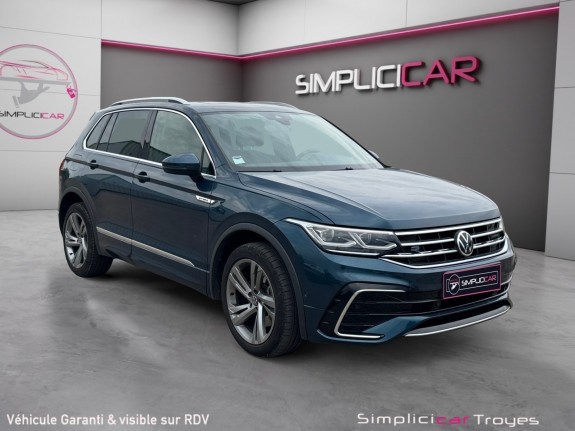 Volkswagen tiguan 1.4 ehybrid 245ch dsg6 r-line exclusive toit ouvrant keyless go full cuir garantie 12 mois occasion...