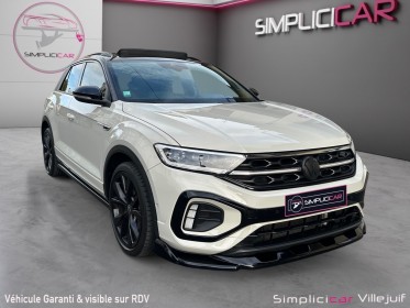 Volkswagen t-roc 1.5 tsi evo 150 start/stop dsg7 r-line, toit ouvrant pano, jantes 19 pouces, hayon électrique, vitres......