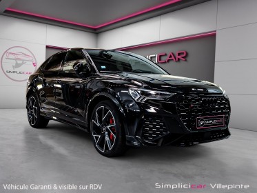 Audi rs q3 sportback 2.5 tfsi 400 ch s tronic 7 pack vmax frein ceramique toit ouvrant garantie 12 mois entretien audii...