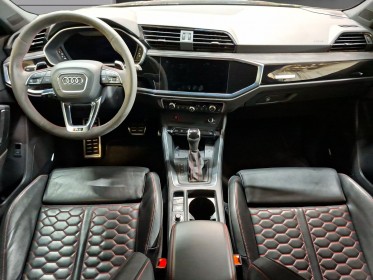 Audi rs q3 sportback 2.5 tfsi 400 ch s tronic 7 pack vmax frein ceramique toit ouvrant garantie 12 mois entretien audii...