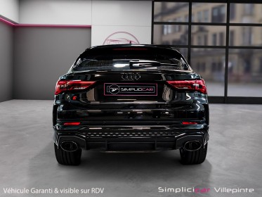 Audi rs q3 sportback 2.5 tfsi 400 ch s tronic 7 pack vmax frein ceramique toit ouvrant garantie 12 mois entretien audii...