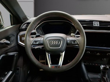 Audi rs q3 sportback 2.5 tfsi 400 ch s tronic 7 pack vmax frein ceramique toit ouvrant garantie 12 mois entretien audii...